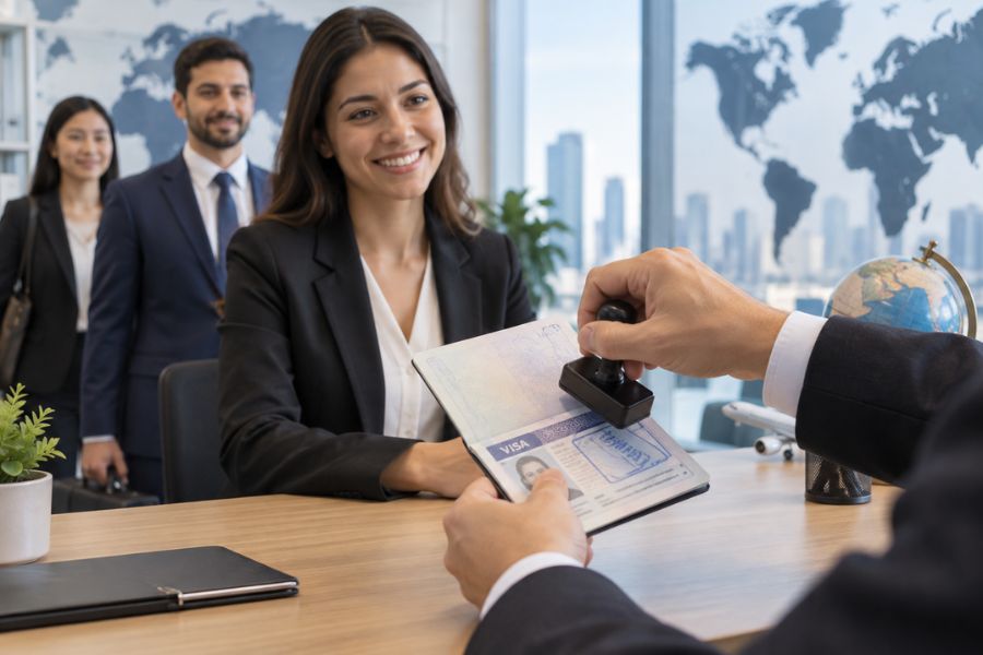 Obtaining company employee visa in Javea